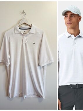 MACADE Chase TX Tour Shirt Polo White Men’s Size X-Large XL